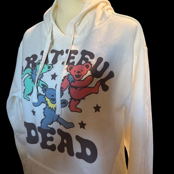 Mad Engine Grateful Dead Dancing Bears Hoodie, Unisex Size Medium - Picture 5 of 7